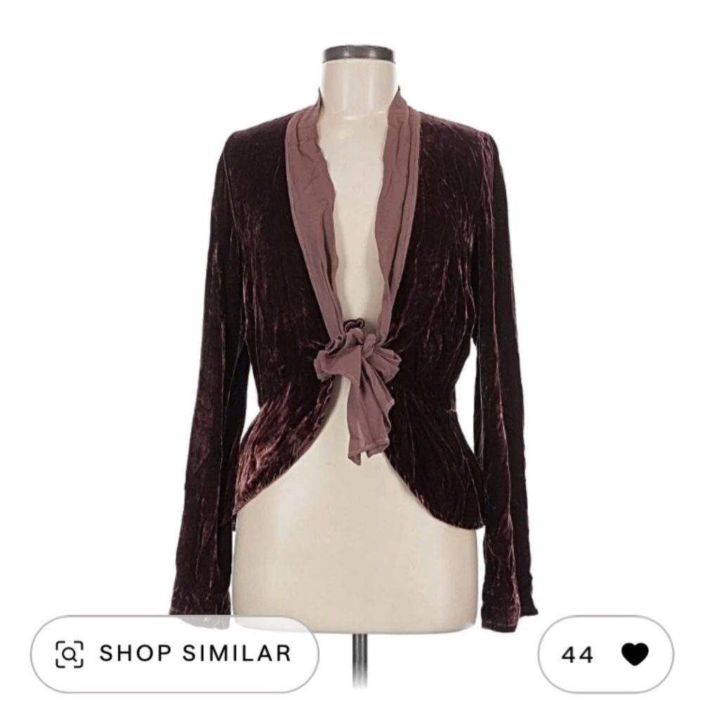 Ghost of London Velvet top